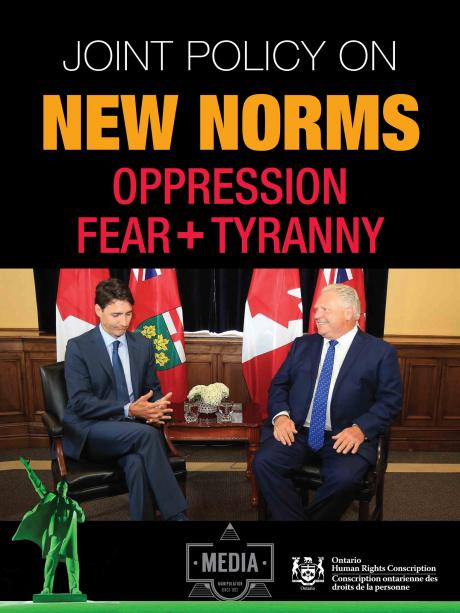 Joint Policy on New Norms of Oppression Fear + Tyranny